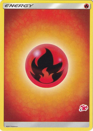 Fire Energy (#5 Charizard Stamped) [Battle Academy]