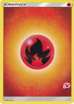 Fire Energy (#6 Charizard Stamped) [Battle Academy]