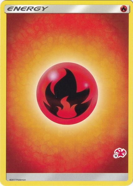 Fire Energy (#11 Charizard Stamped) [Battle Academy]