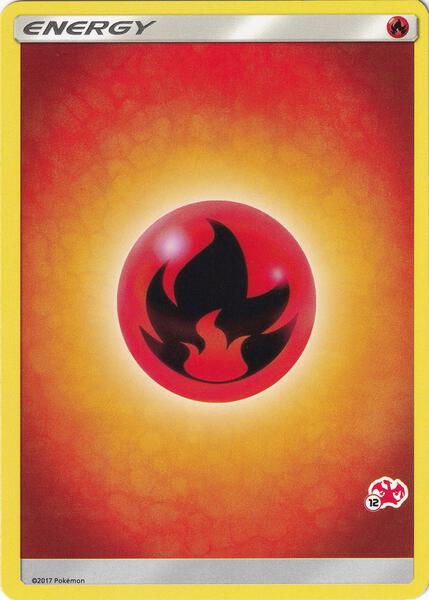 Fire Energy (#12 Charizard Stamped) [Battle Academy]