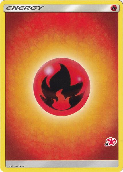 Fire Energy (#32 Charizard Stamped) [Battle Academy]