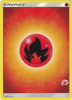 Fire Energy (#32 Charizard Stamped) [Battle Academy]