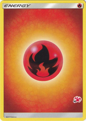 Fire Energy (#38 Charizard Stamped) [Battle Academy]