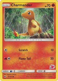 Charmander - 18/147 (#42 Charizard Stamped) (018/147) [Battle Academy]