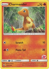 Charmander - 18/147 (#56 Charizard Stamped) (018/147) [Battle Academy]