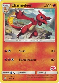 Charmeleon - 8/68 (#15 Charizard Stamped) (008/068) [Battle Academy]