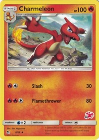Charmeleon - 8/68 (#30 Charizard Stamped) (008/068) [Battle Academy]