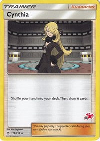 Cynthia - 119/156 (#50 Charizard Stamped) (119/156) [Battle Academy]