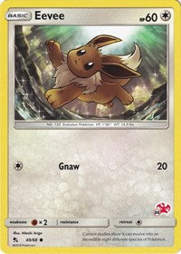 Eevee - 49/68 (#26 Charizard Stamped) (049/068) [Battle Academy]
