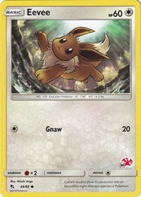 Eevee - 49/68 (#36 Charizard Stamped) (049/068) [Battle Academy]