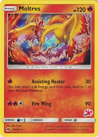 Moltres - 38/214 (#46 Charizard Stamped) (038/214) [Battle Academy]
