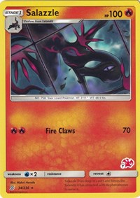 Salazzle - 34/236 (#7 Charizard Stamped) (034/236) [Battle Academy]