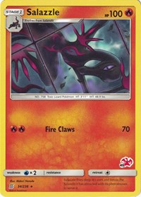 Salazzle - 34/236 (#49 Charizard Stamped) (034/236) [Battle Academy]