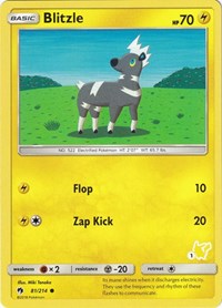 Blitzle - 81/214 (#1 Pikachu Stamped) (081/214) [Battle Academy]
