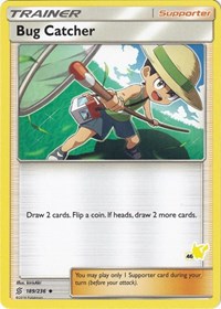 Bug Catcher - 189/236 (#46 Pikachu Stamped) (189/236) [Battle Academy]