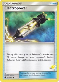 Electropower - 172/214 (#34 Pikachu Stamped) (172/214) [Battle Academy]