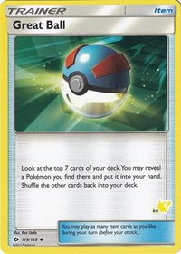 Great Ball - 119/149 (#29 Pikachu Stamped) (119/149) [Battle Academy]