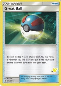 Great Ball - 119/149 (#38 Pikachu Stamped) (119/149) [Battle Academy]