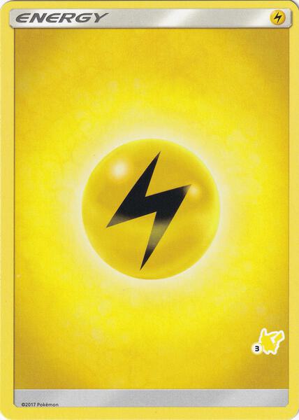 Lightning Energy (#3 Pikachu Stamped) [Battle Academy]