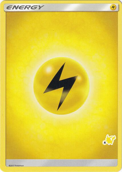 Lightning Energy (#4 Pikachu Stamped) [Battle Academy]