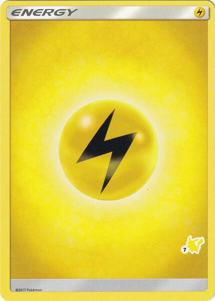 Lightning Energy (#7 Pikachu Stamped) [Battle Academy]