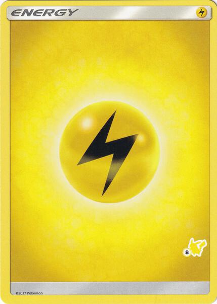 Lightning Energy (#8 Pikachu Stamped) [Battle Academy]