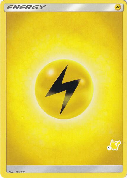 Lightning Energy (#9 Pikachu Stamped) [Battle Academy]