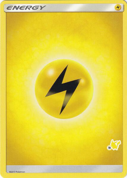 Lightning Energy (#11 Pikachu Stamped) [Battle Academy]