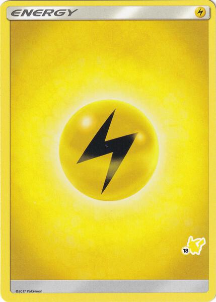 Lightning Energy (#18 Pikachu Stamped) [Battle Academy]