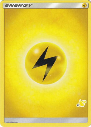 Lightning Energy (#27 Pikachu Stamped) [Battle Academy]