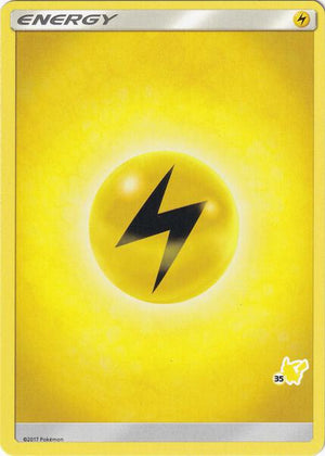 Lightning Energy (#35 Pikachu Stamped) [Battle Academy]