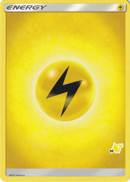 Lightning Energy (#39 Pikachu Stamped) [Battle Academy]