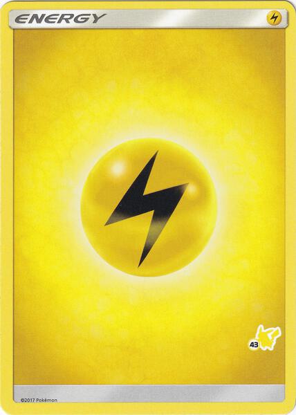 Lightning Energy (#43 Pikachu Stamped) [Battle Academy]