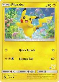 Pikachu - 19/68 (#30 Pikachu Stamped) (019/068) [Battle Academy]