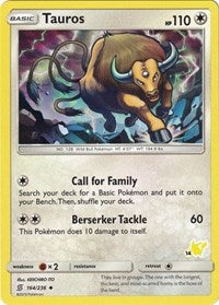 Tauros - 164/236 (#14 Pikachu Stamped) (164/236) [Battle Academy]