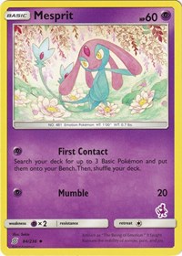 Mesprit - 84/236 (Mewtwo Stamped) (084/236) [Battle Academy]
