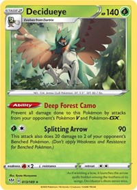 Decidueye (013/189) [SWSH03 Darkness Ablaze]