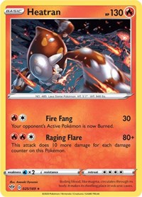 Heatran (025/189) [SWSH03 Darkness Ablaze]