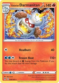 Galarian Darmanitan (28) (028/189) [SWSH03 Darkness Ablaze]