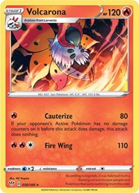 Volcarona (030/189) [SWSH03 Darkness Ablaze]