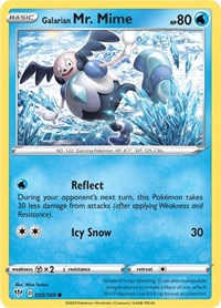Galarian Mr. Mime (035/189) [SWSH03 Darkness Ablaze]