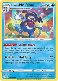 Galarian Mr. Rime (036/189) [SWSH03 Darkness Ablaze]