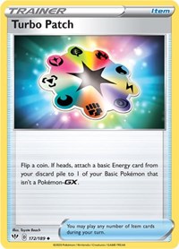 Turbo Patch (172/189) [SWSH03 Darkness Ablaze]