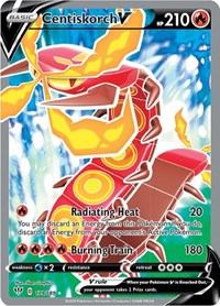 Centiskorch V (Full Art) (179/189) [SWSH03 Darkness Ablaze]