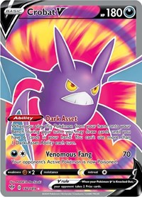 Crobat V (Full Art) (182/189) [SWSH03 Darkness Ablaze]