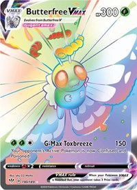 Butterfree VMAX (Secret) (190/189) [SWSH03 Darkness Ablaze]