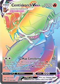 Centiskorch VMAX (Secret) (191/189) [SWSH03 Darkness Ablaze]