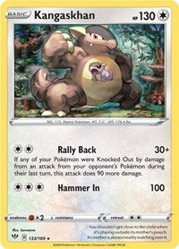 Kangaskhan (133/189) [SWSH03 Darkness Ablaze]