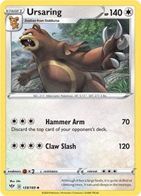 Ursaring (139/189) [SWSH03 Darkness Ablaze]