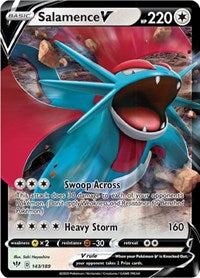 Salamence V (143/189) [SWSH03 Darkness Ablaze]
